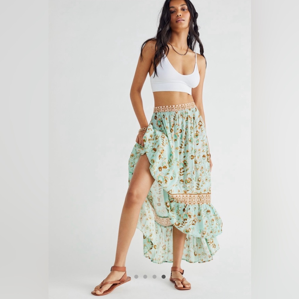 Free People Botanic Kiss skirt